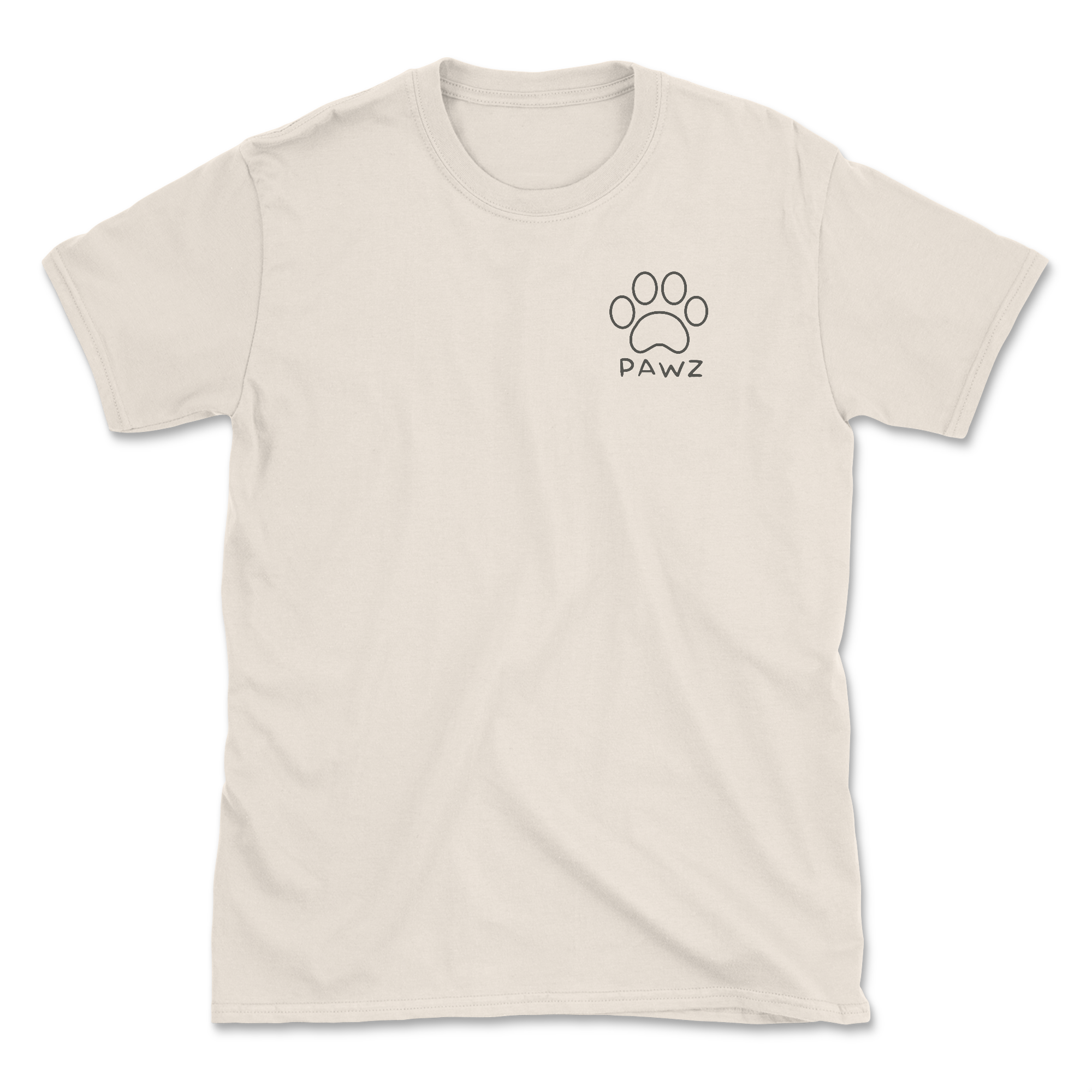 Yorkie - Natural (Adult Short Sleeve T-Shirt)