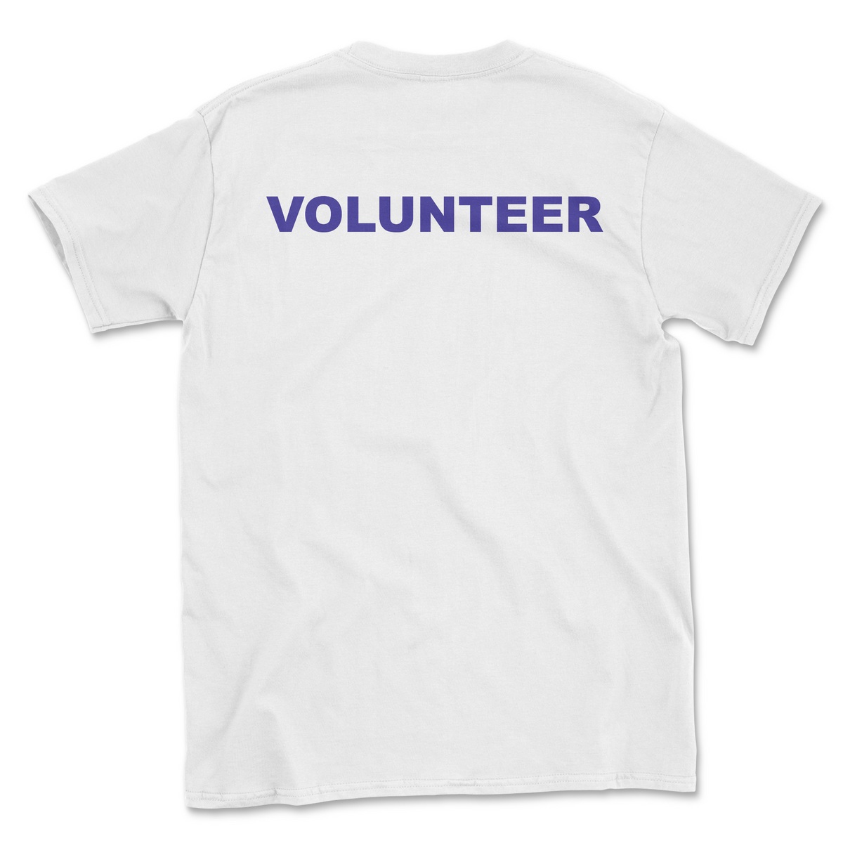 Volunteer Shirt - White (Cold Nose Warm Heart) (Adult Short Sleeve T-Shirt)