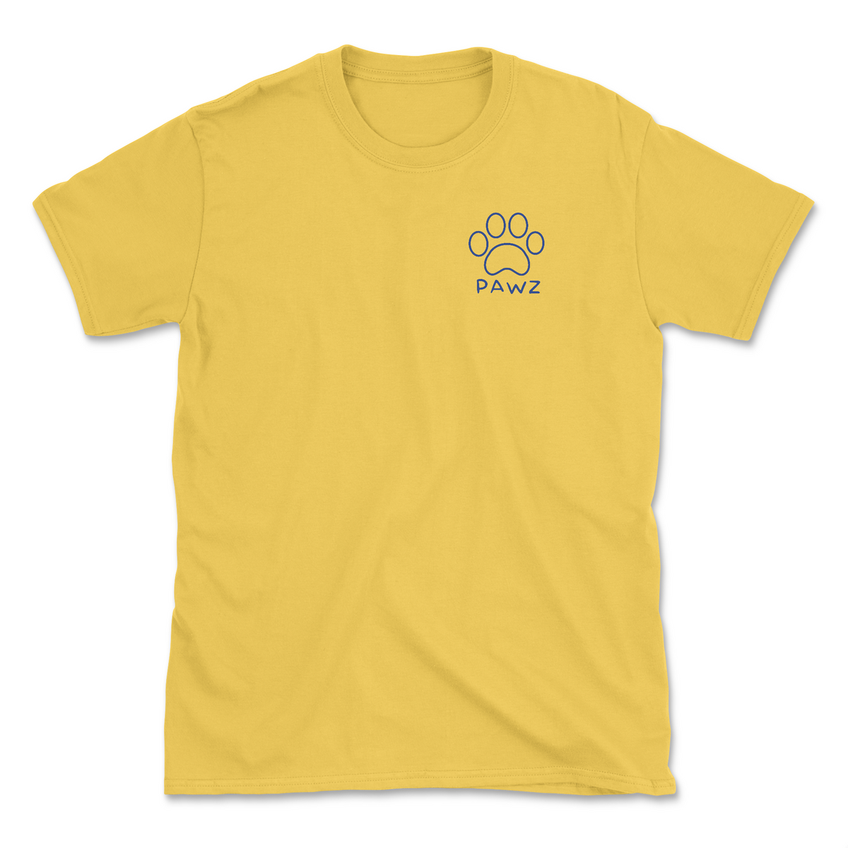 Oregon Flag Paw (Adult Short Sleeve T-Shirt)