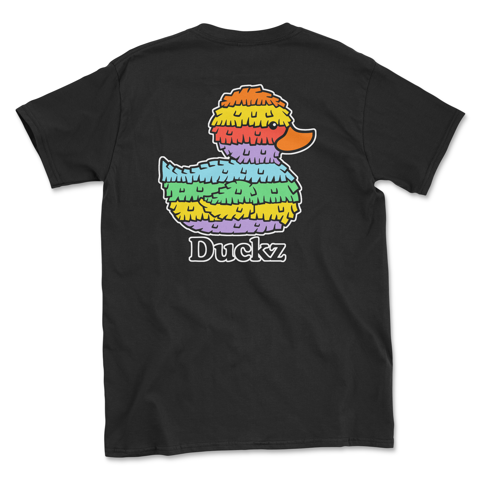 Piñata Puff - Black (Adult Short Sleeve T-Shirt)