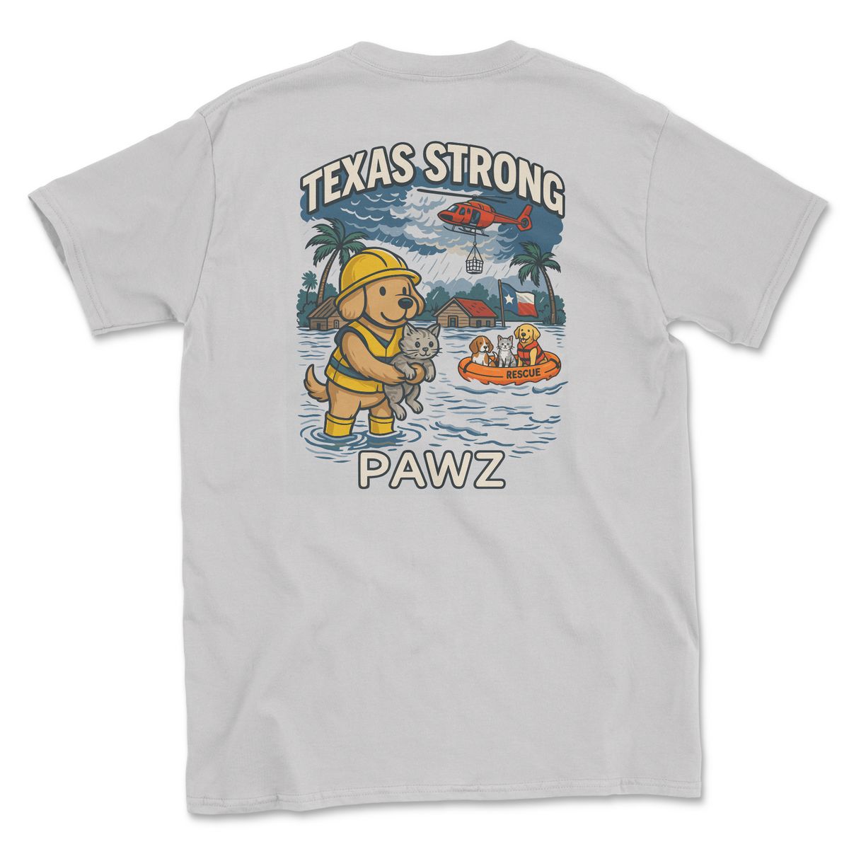 Texas Strong (Adult Short Sleeve T-Shirt) (100% Donation)