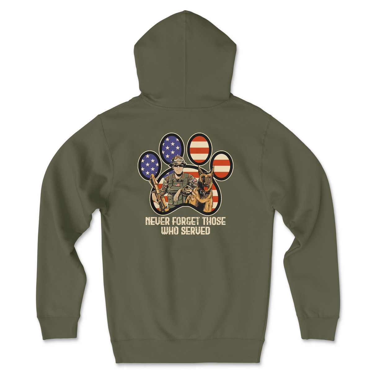 Freedom Pawz (Adult Hoodie)