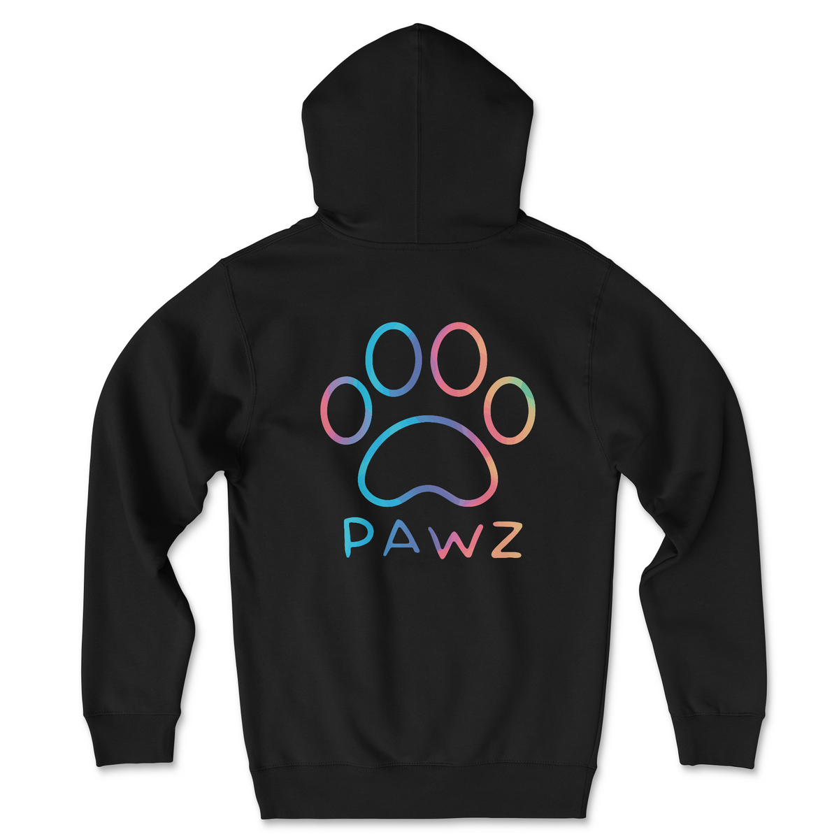 Rainbow Outline (Super Sale) (Adult Hoodie)