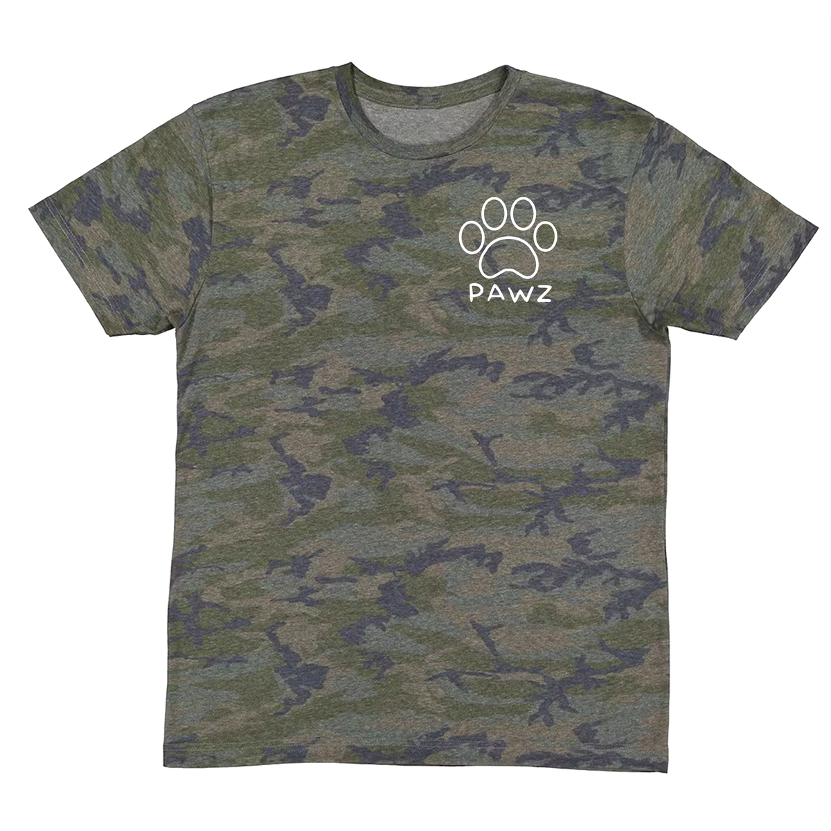 Vintage Camo (Adult Short Sleeve T-Shirt)