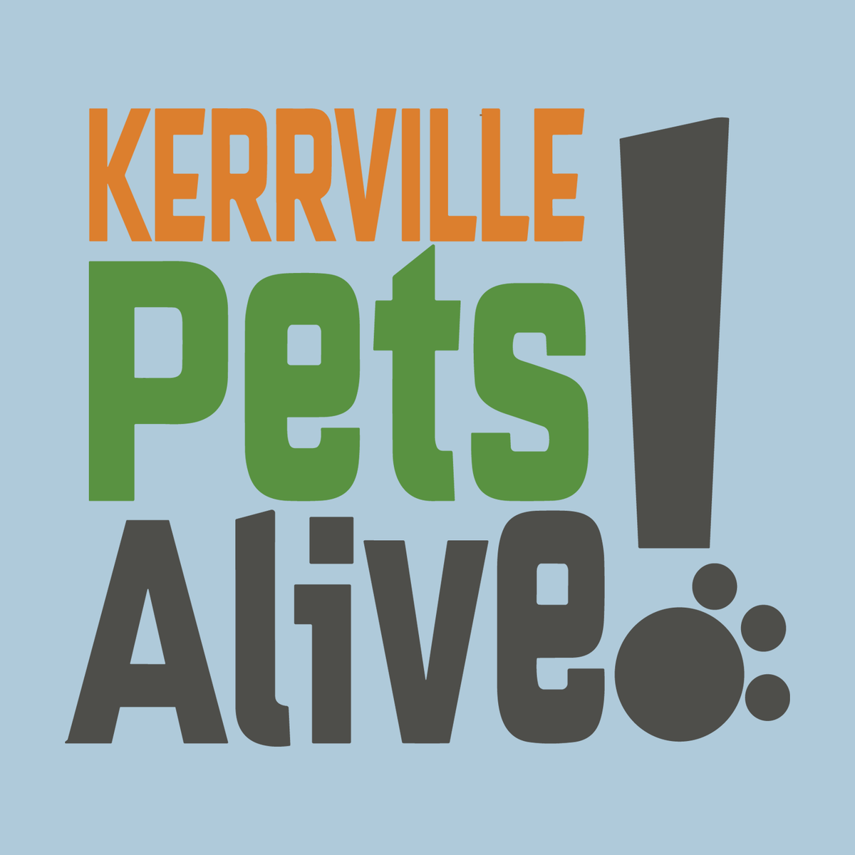 Kerrville Pets Alive! (Adult Short Sleeve T-Shirt) (100% Donation)