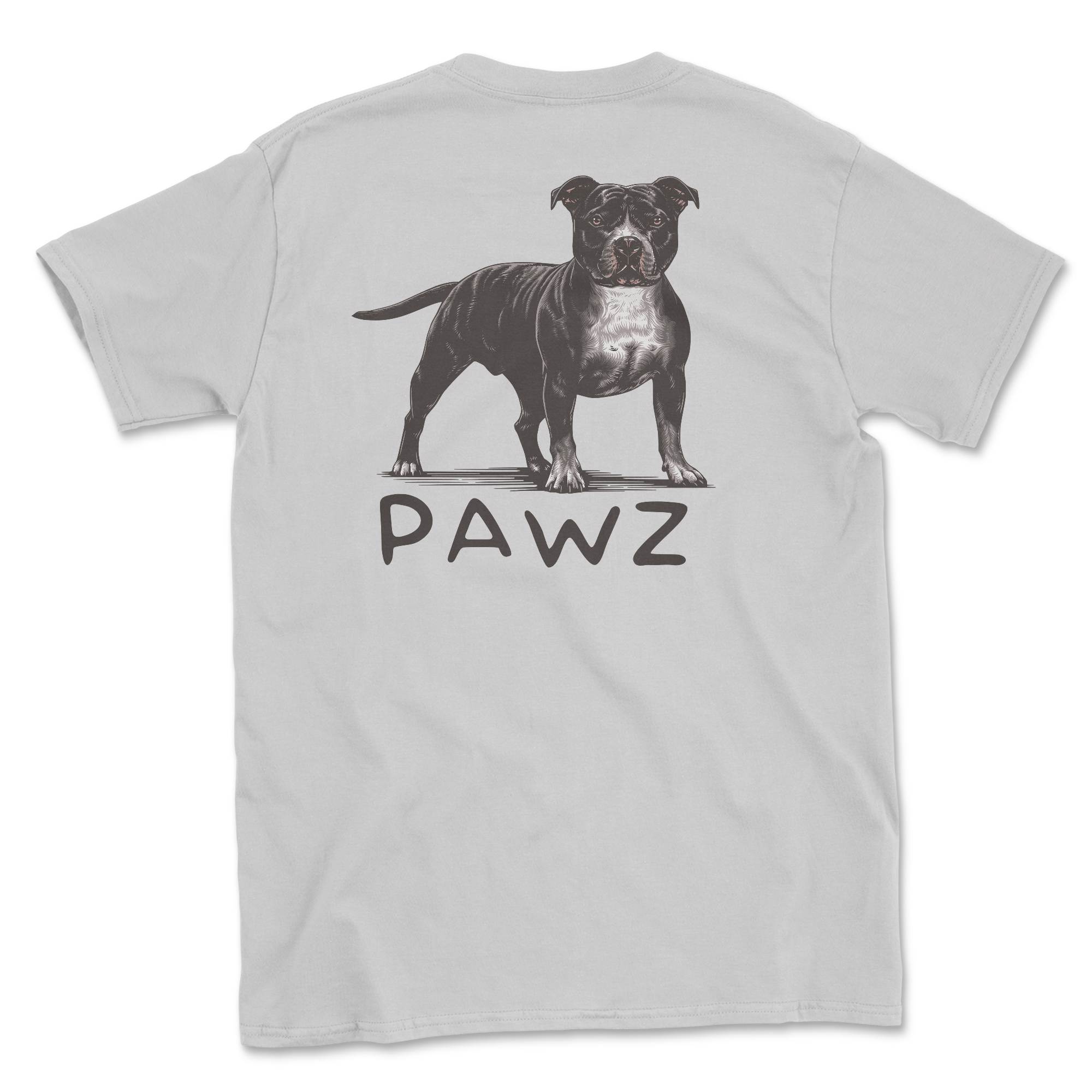Staffie (Adult Short Sleeve T-Shirt)