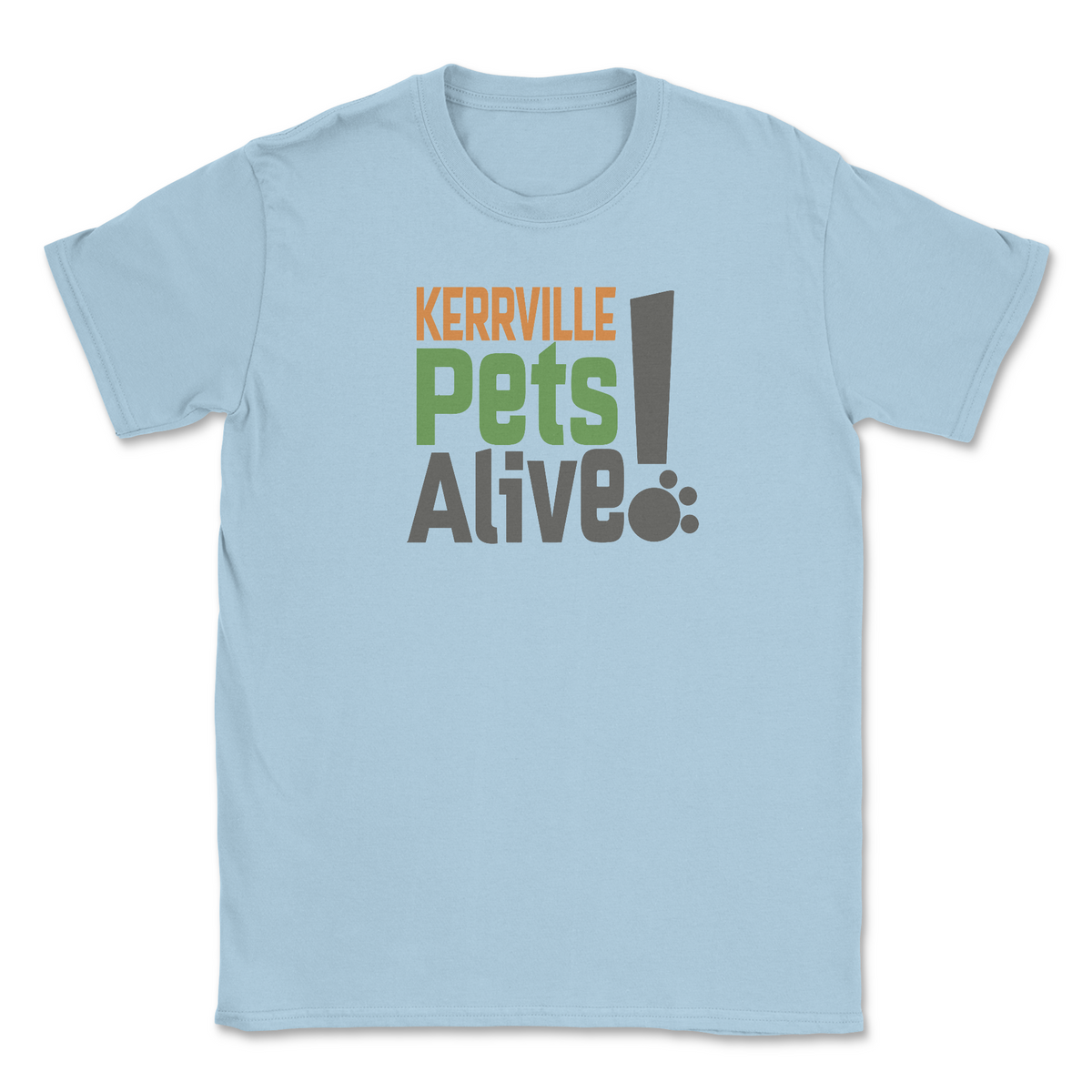 Kerrville Pets Alive! (Adult Short Sleeve T-Shirt) (100% Donation)