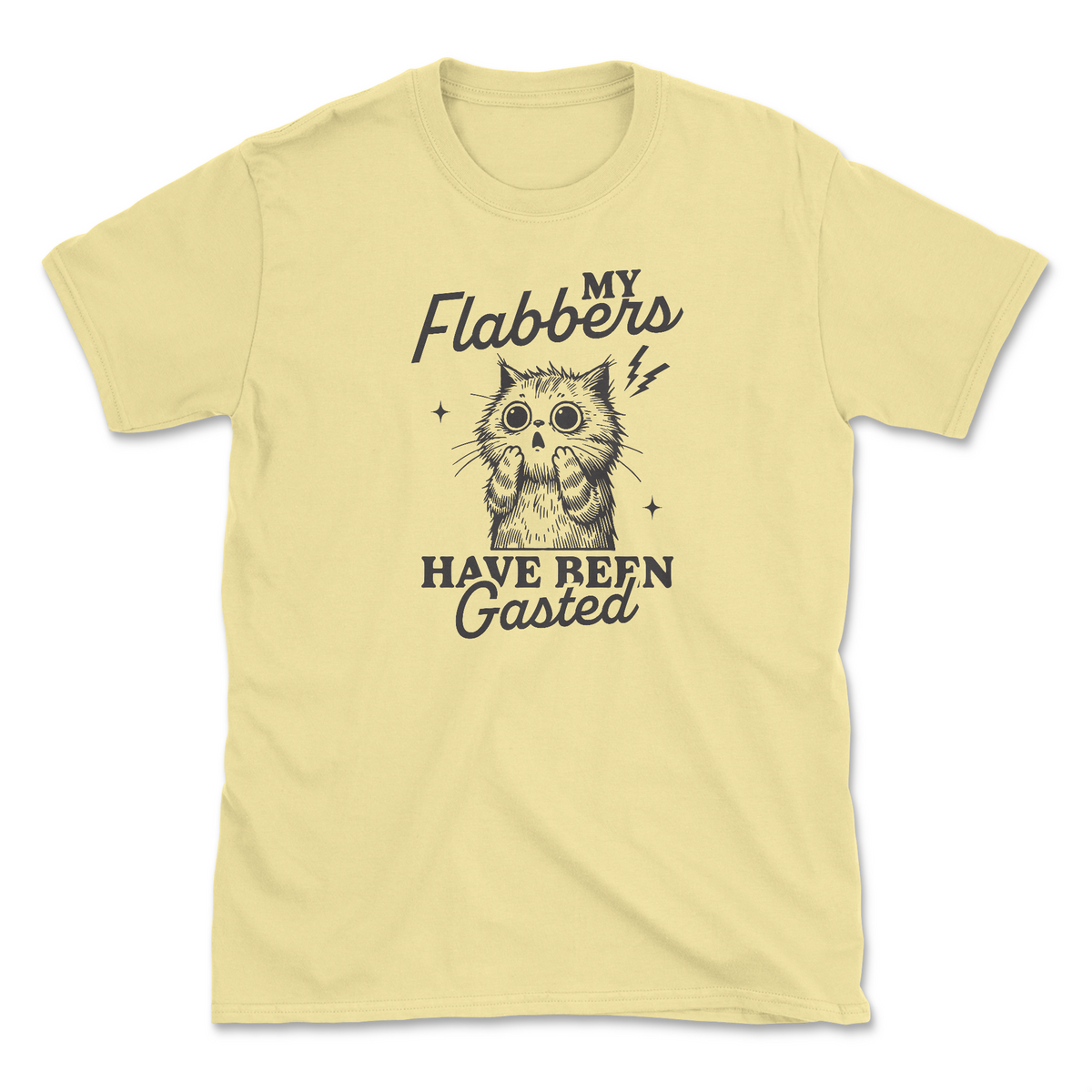 My Flabbers (Front Print) (Super Sale) (Adult Short Sleeve T-Shirt)