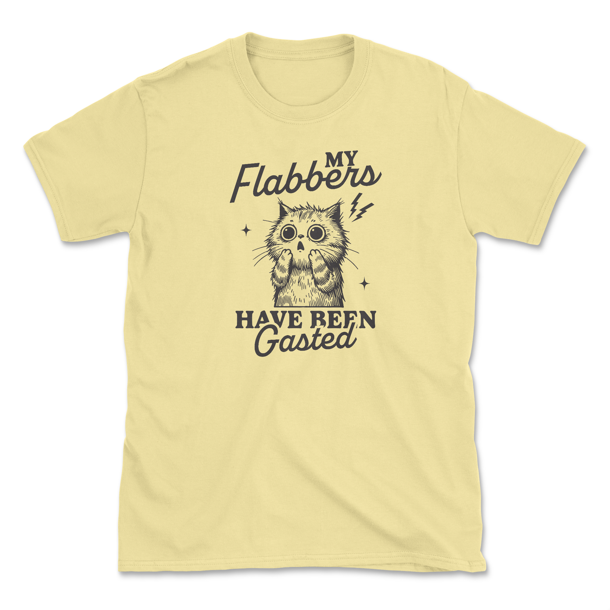 My Flabbers (Front Print) (Super Sale) (Adult Short Sleeve T-Shirt)