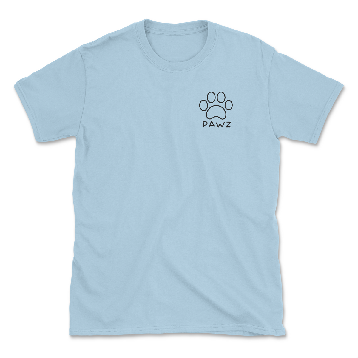 Love Story - (Light Blue) (Adult Short Sleeve T-Shirt)