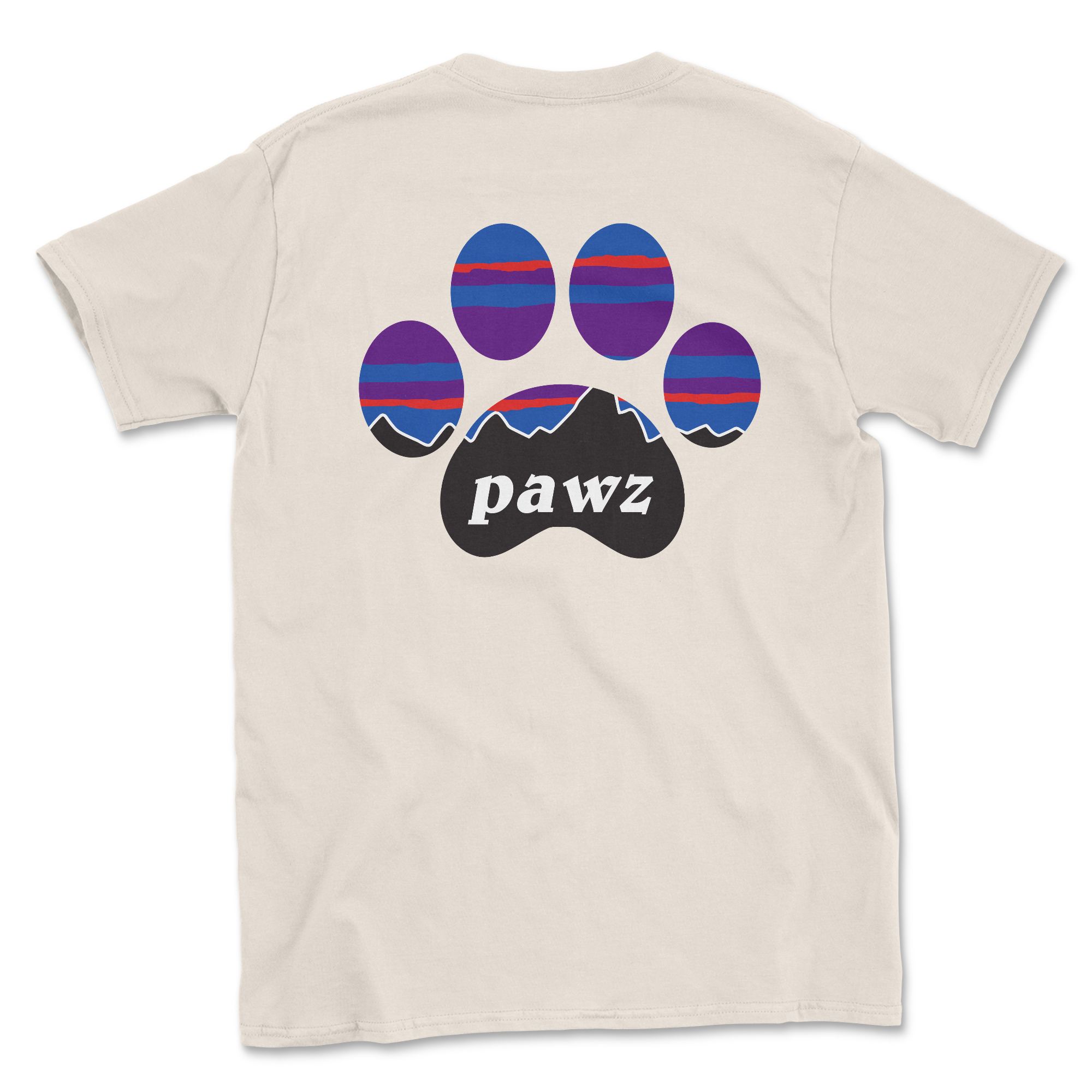 Pawz Peaks (Adult Short Sleeve T-Shirt)