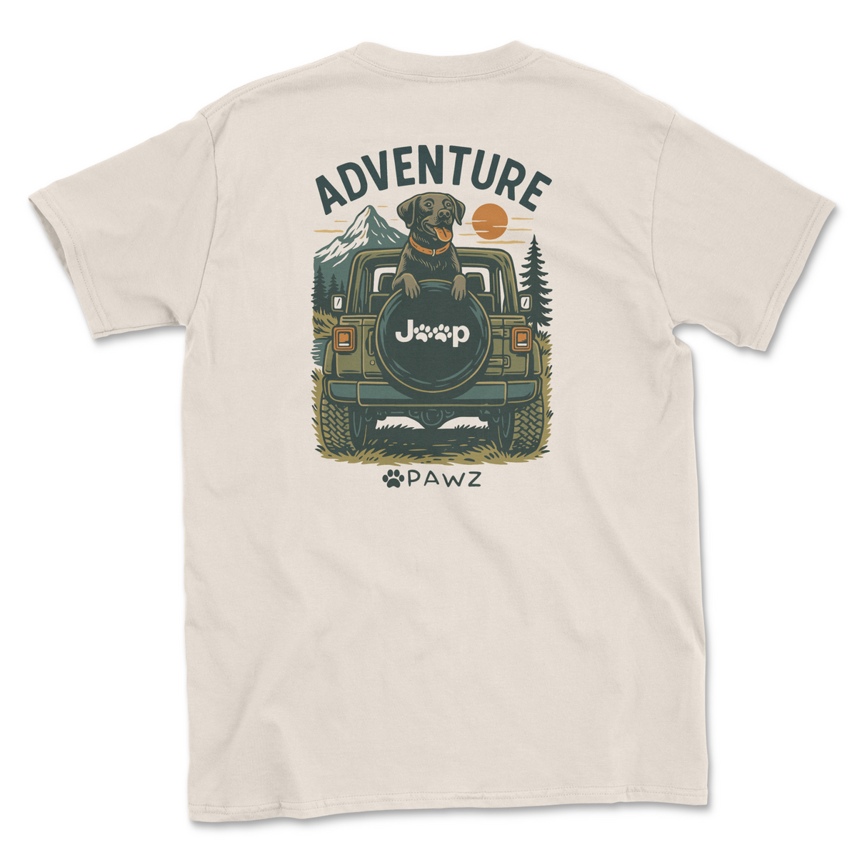 Mountain Cruiser (Adult Short Sleeve T-Shirt)