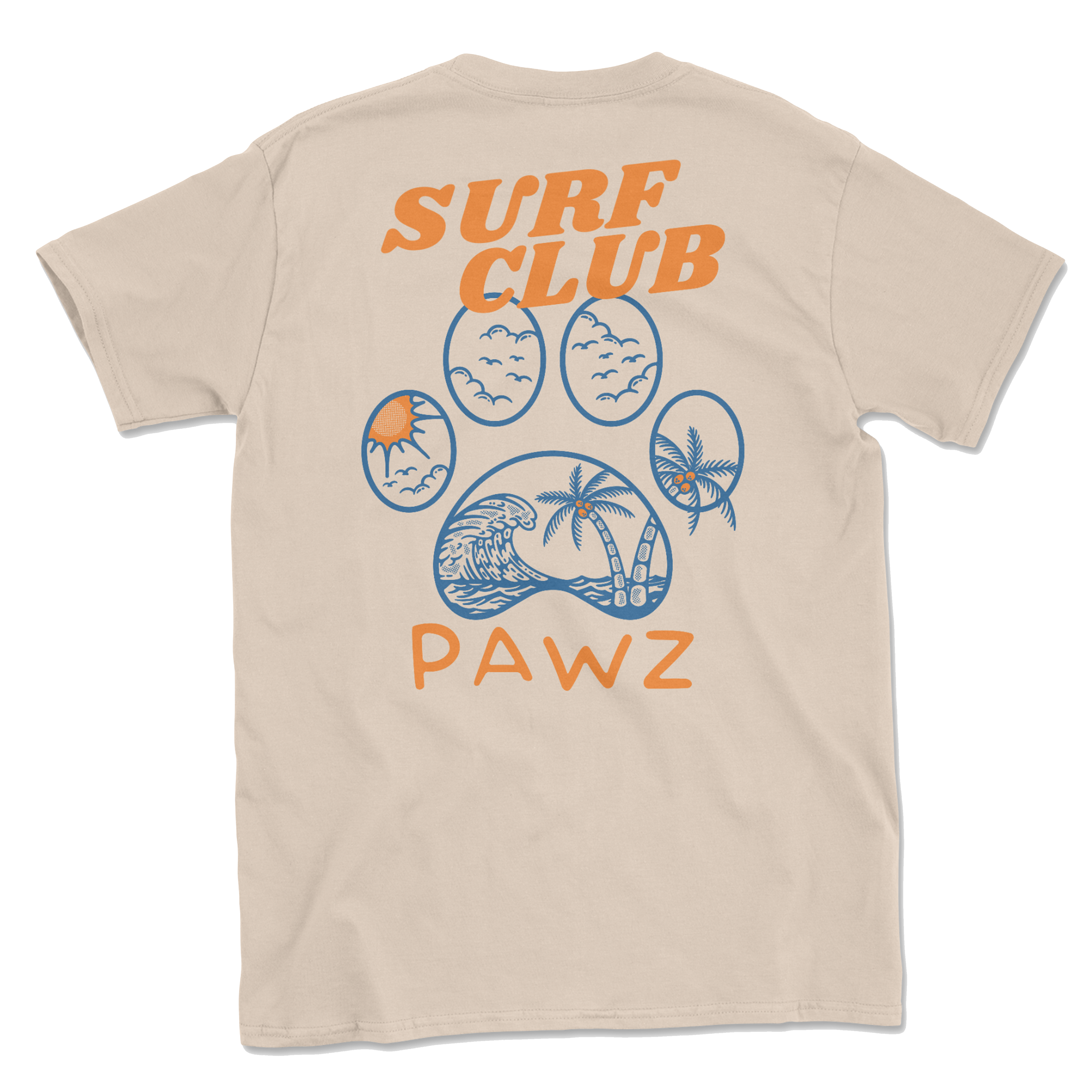 Surf Club (Adult Short Sleeve T-Shirt)