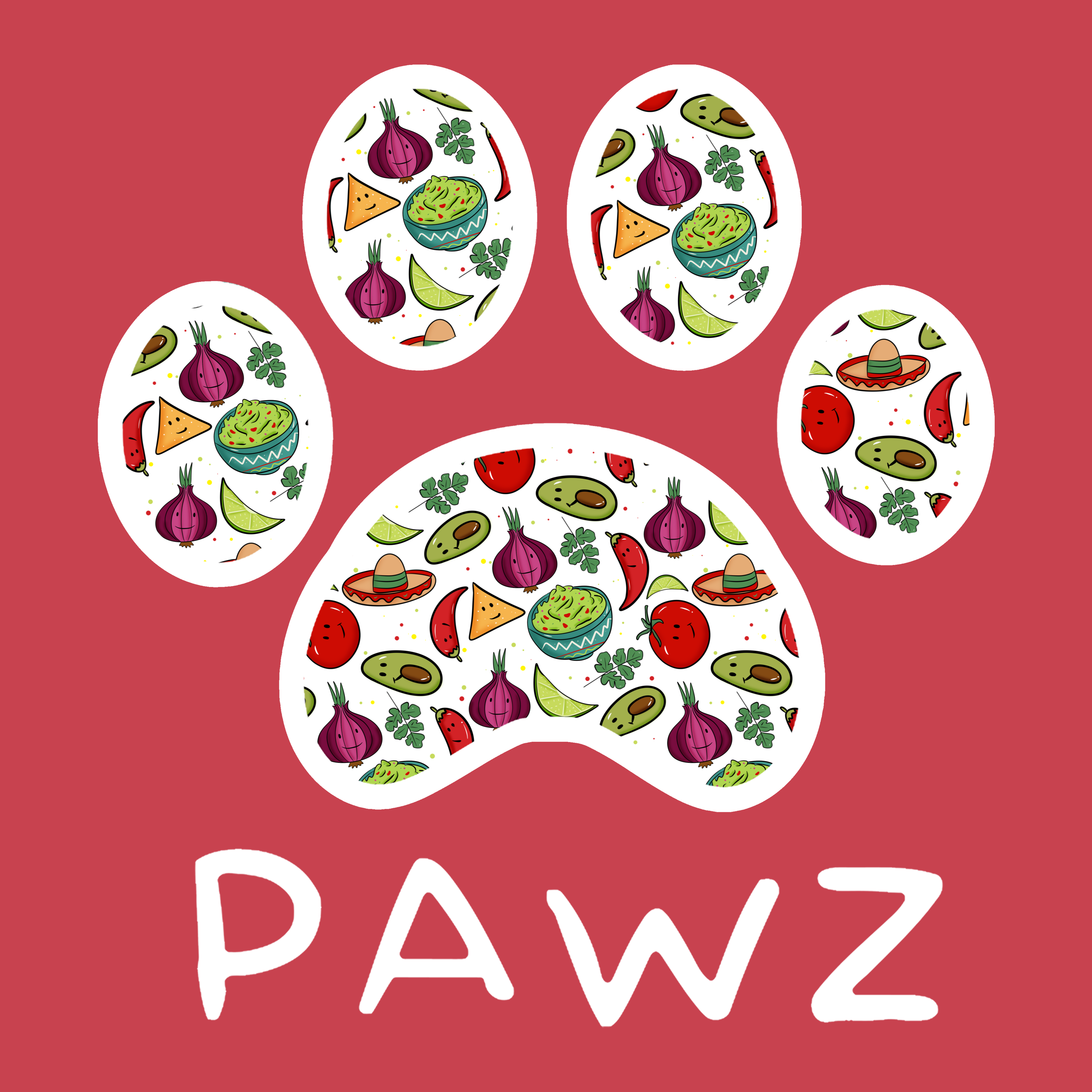 Chips & Salsa Pawz (Adult Tank Top)