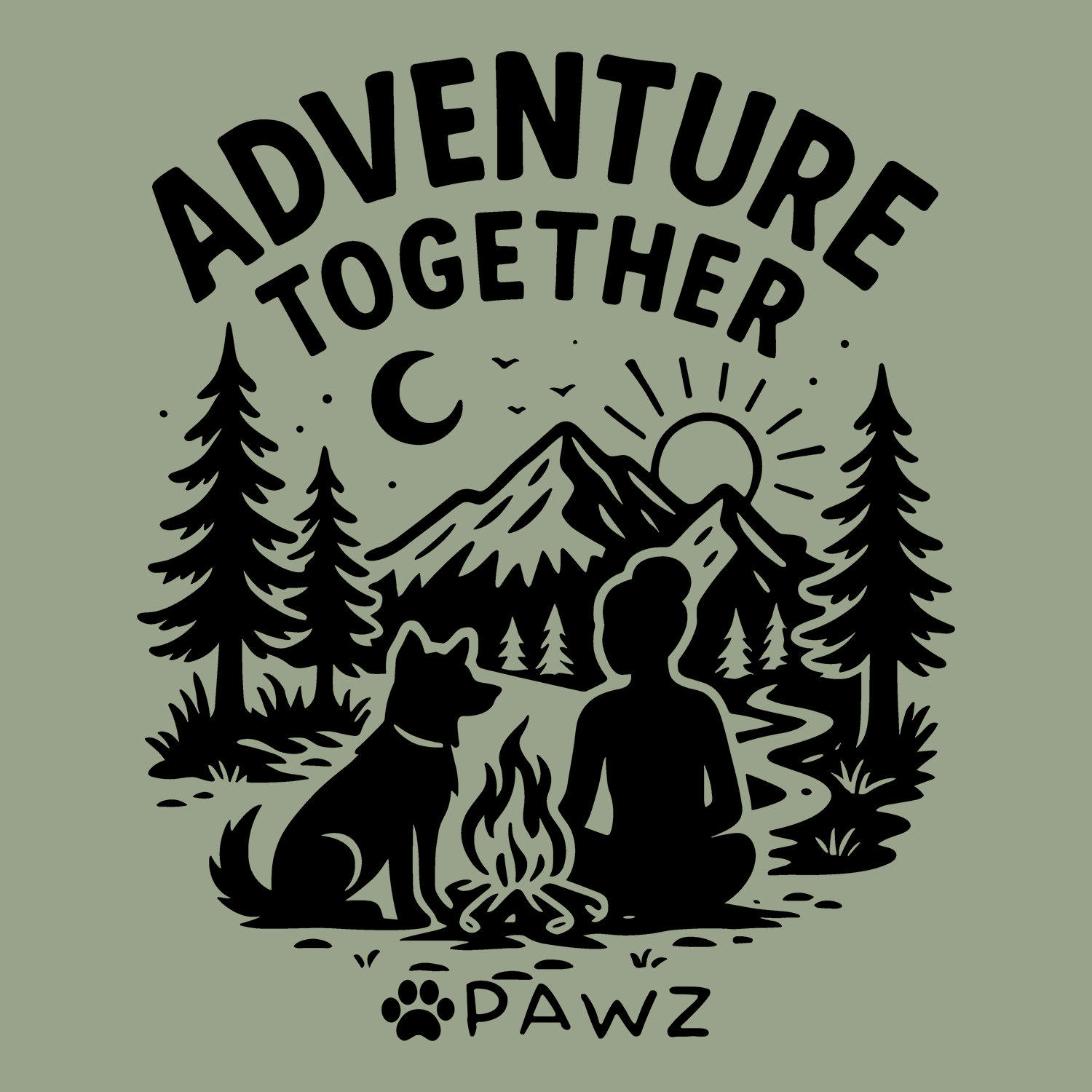 Adventure Together (Adult Short Sleeve T-Shirt)