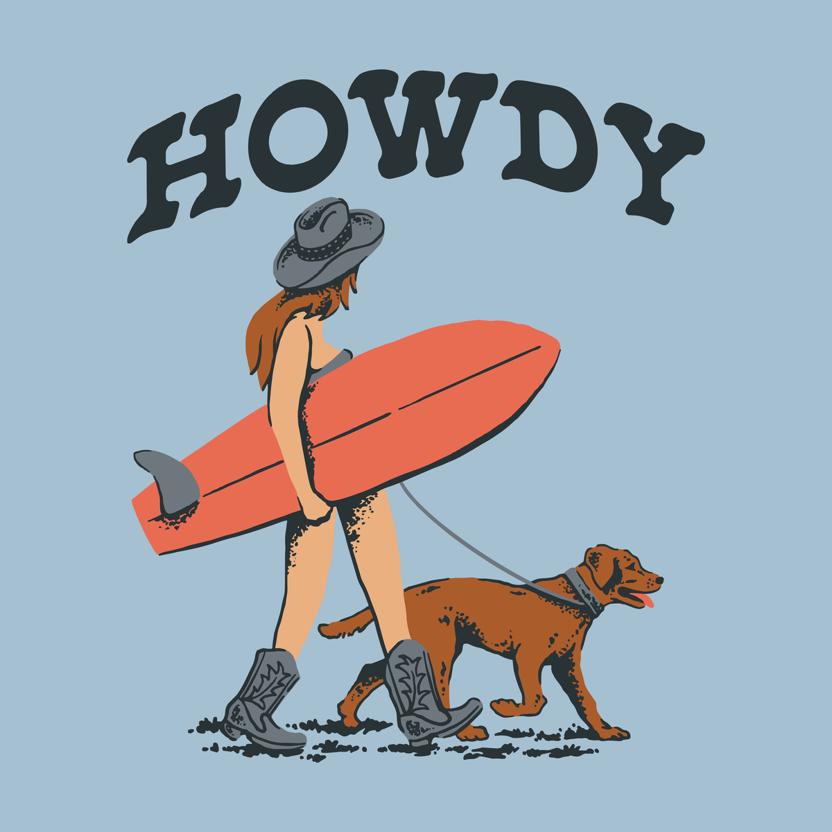 Howdy (Adult Short Sleeve T-Shirt)