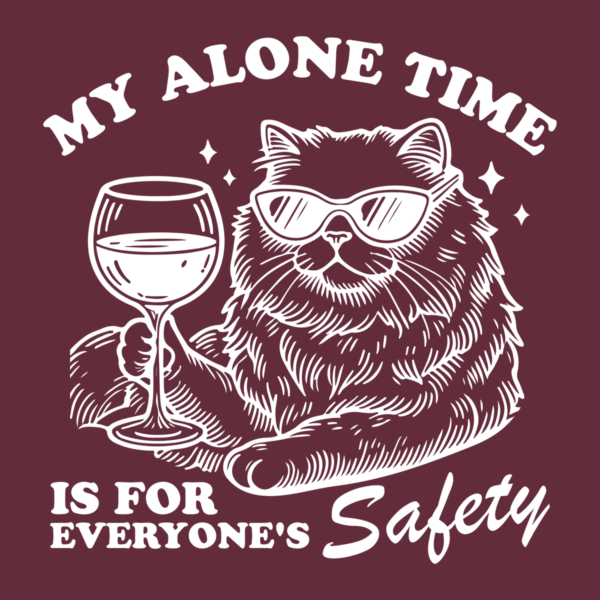 My Alone Time (Front Print) (Adult Short Sleeve T-Shirt)