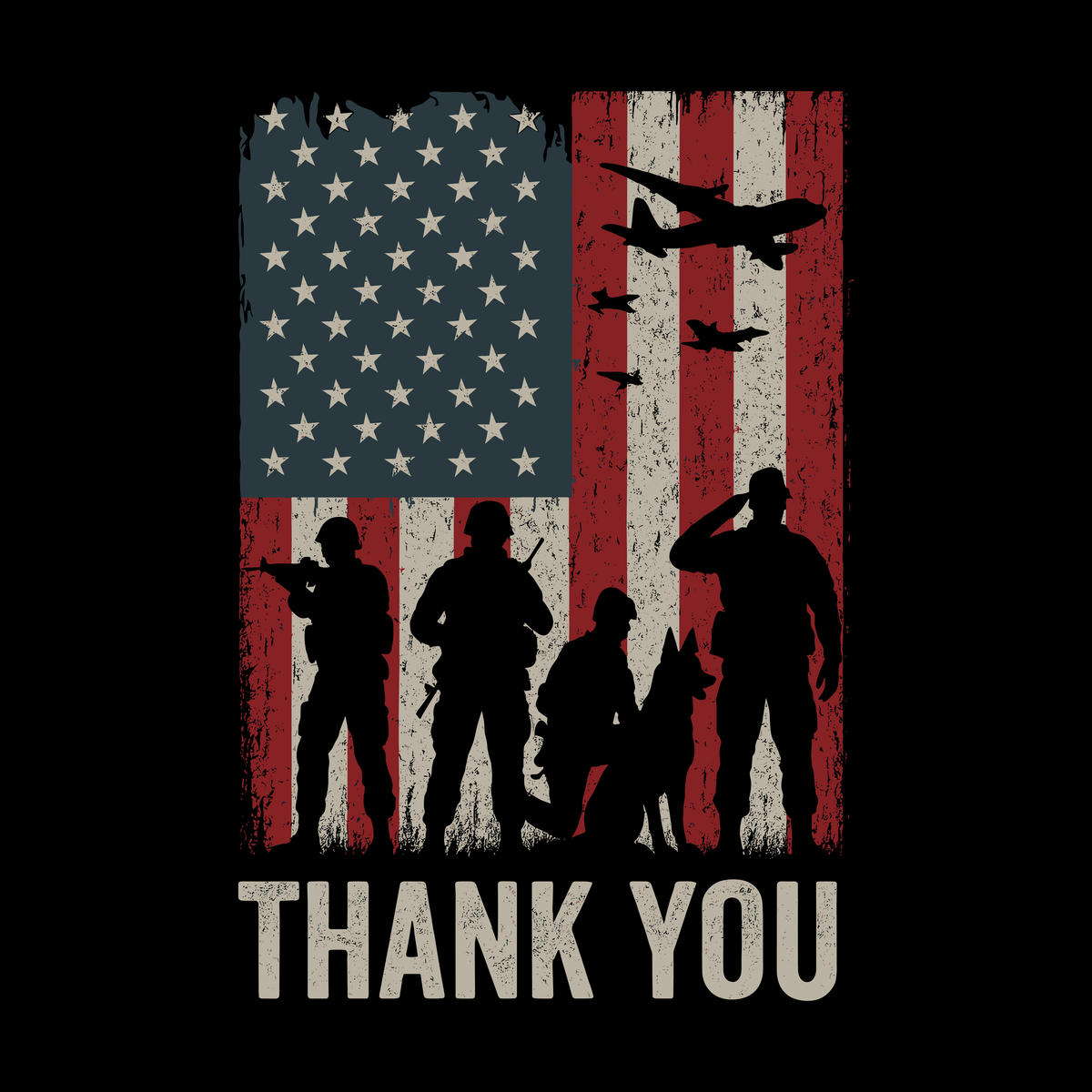 Thank You (Adult Short Sleeve T-Shirt)