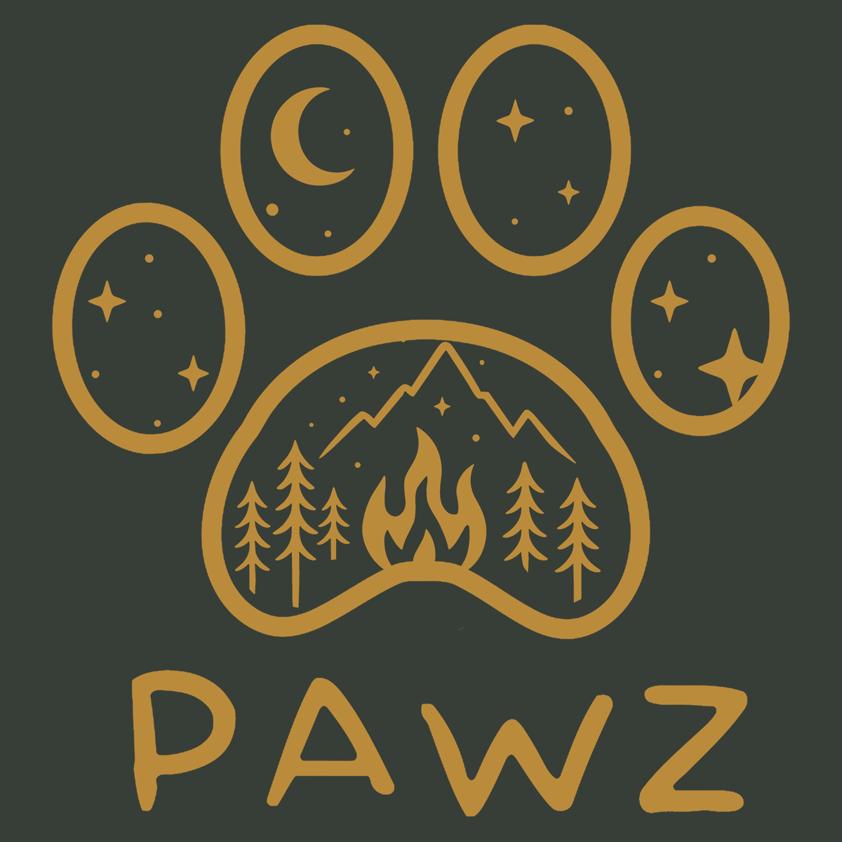 Cozy Campfire (Adult Short Sleeve T-Shirt)